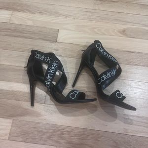 Calvin Klein Logo Heels